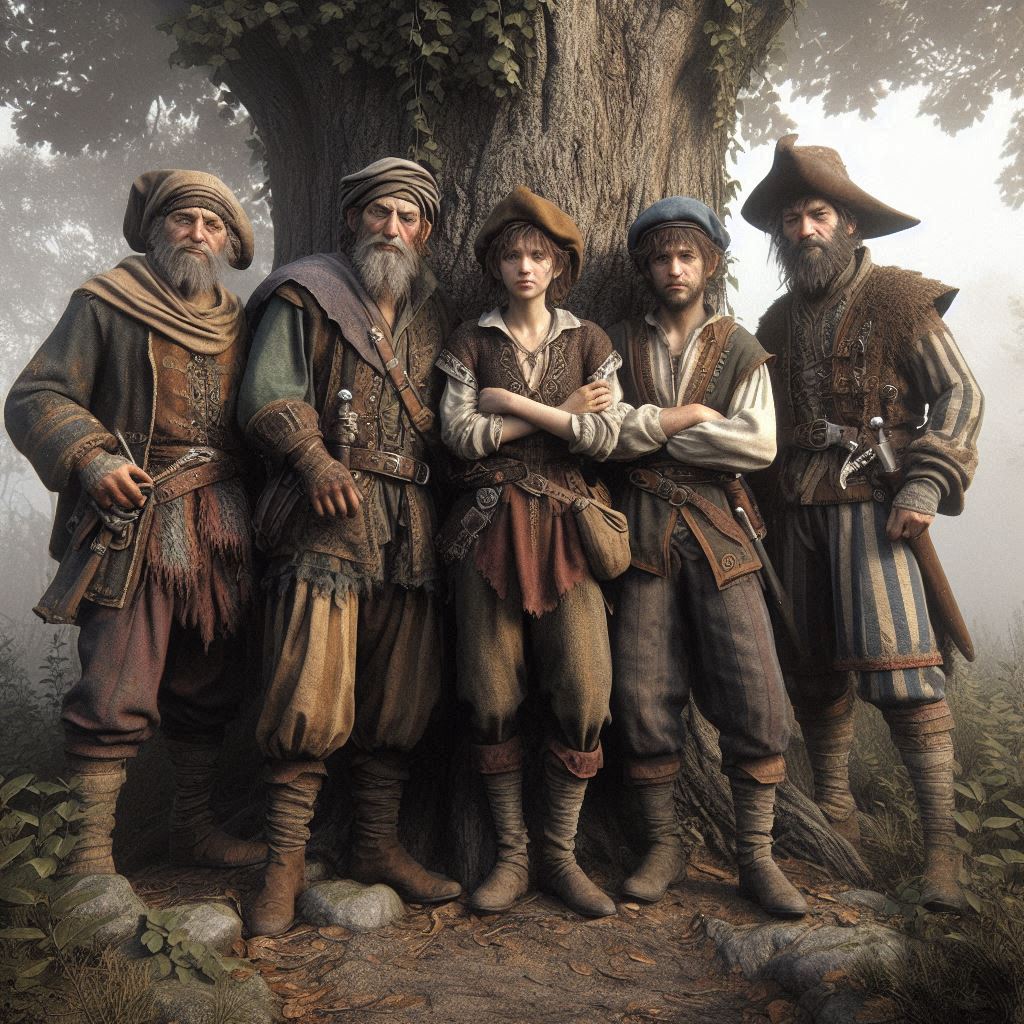 Five Angry Villagers